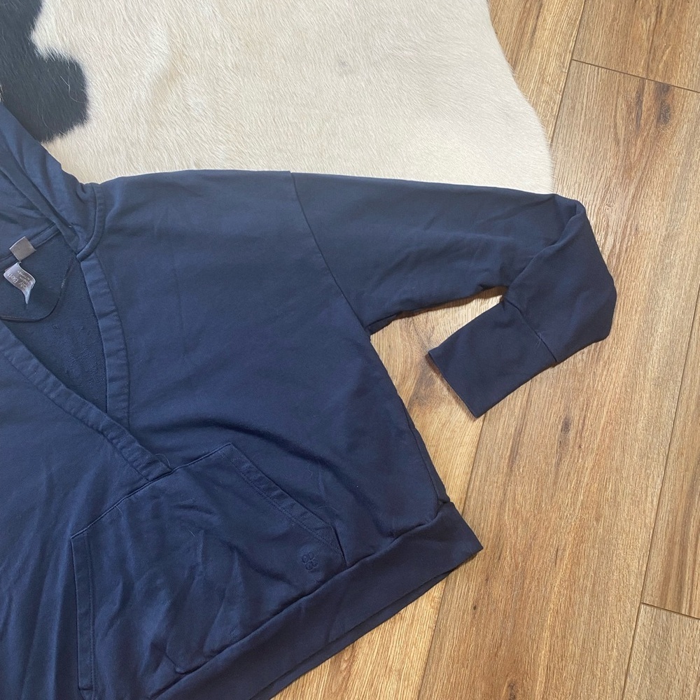 Sweaty Betty After Class Relaxed Hoody in Navy Blue - Picture 4 of 9